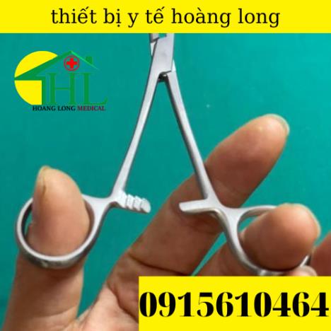 Panh Y Tế, Panh Gắp Phẫu Thuật, Pen Kẹp Y Tế, Panh Thẳng Không Mấu 16cm - Hàng Pakistan