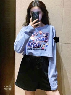 Áo crt BEGIN dài tay -TR