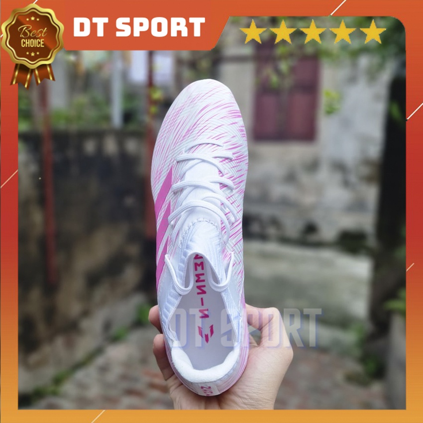 [Tặng Túi Rút Và Tất]Giày Đá Bóng Sân Cỏ Tự Nhiên Nemeziz Messi Tango 18.3 FG Super M10 Speed Ghost, Giày Đá Banh Nam