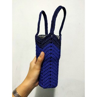 Túi đựng ly giữ nhiệt handmade 500ml 2 quai phối màu mẫu 5
