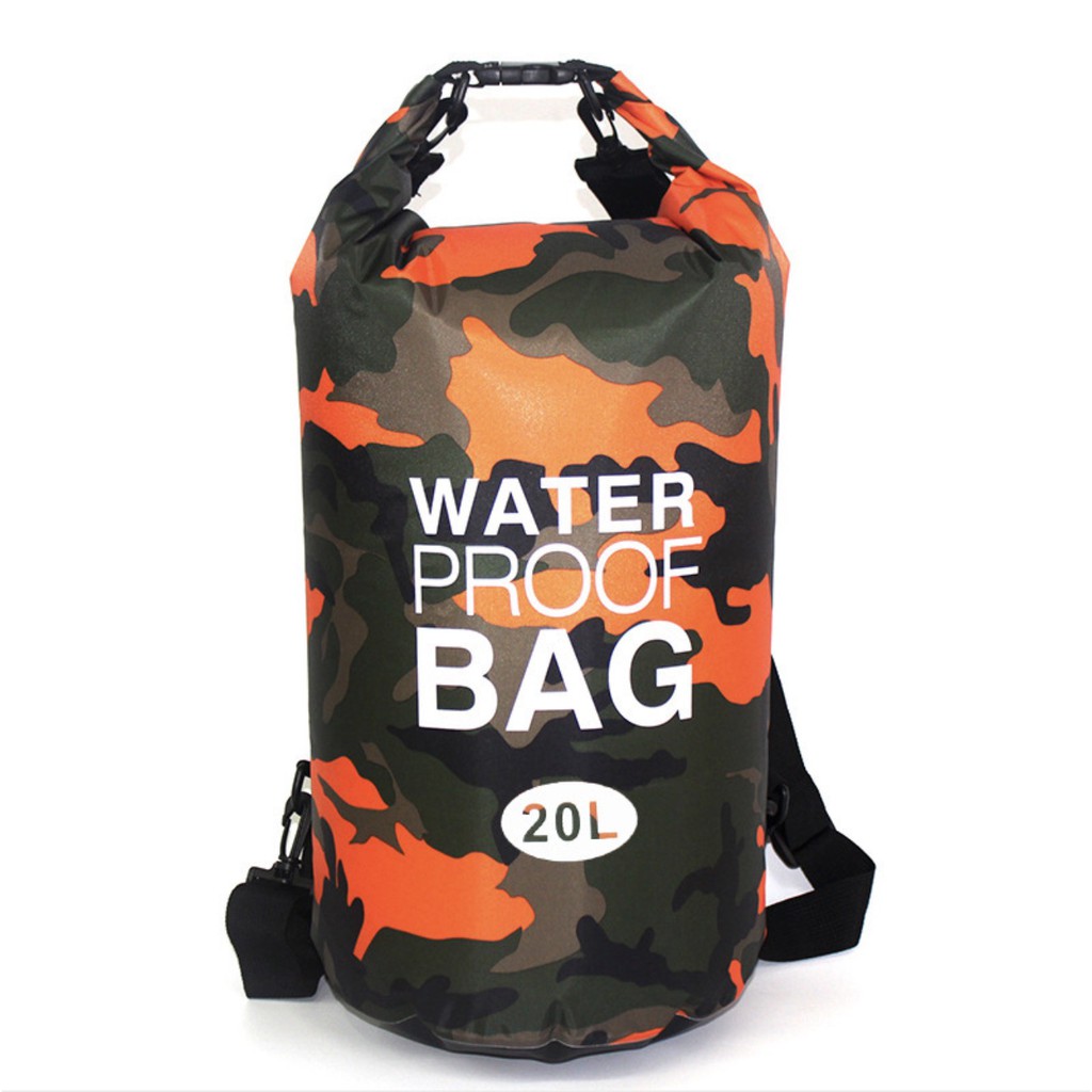 Túi xách di du lịch cắm trại 20L chống nước WATER PROOF BAG - HanruiOffical