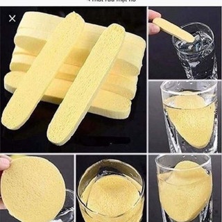 Mút rửa mặt thanh dài ( 6 miếng / 12 miếng )