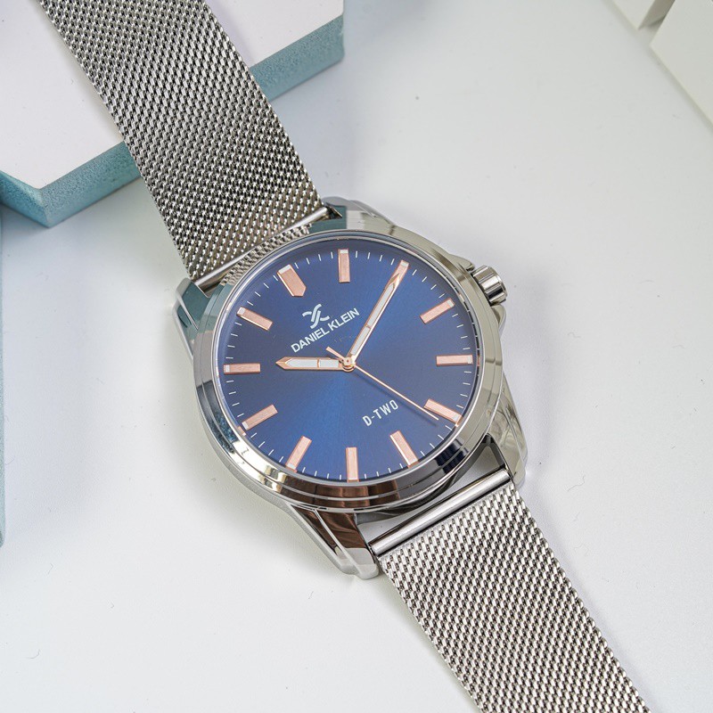 Đồng hồ nam Daniel Klein DK.1.12625.4 chống nước, kính cứng chống xước dây mesh cách điệu chống gỉ cao cấp chính hãng | BigBuy360 - bigbuy360.vn