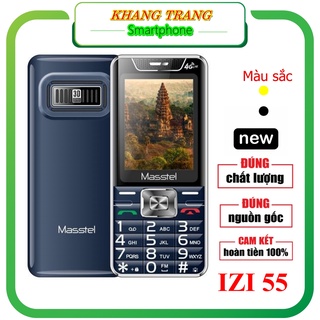Điện thoại giá rẻ điện thoại bàn phím masstel izi 55 bản 4G khả năng đàm thoại to rõ khangtrang bảo hành 12 thumbnail