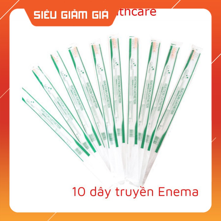 Bộ 10 dây truyền thải độc Enema (Gerson)