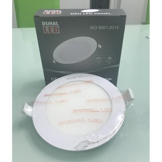 Đèn panel tròn âm trần siêu mỏng Duhal 9W
