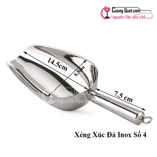 Xẻng Xúc Đá Innox Nhiều Kích thước
