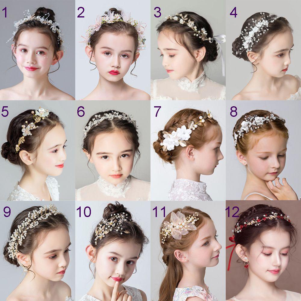 EUCA Vương Miện Cài Tóc Handmade Làm Quà Tặng Cho Bé Gái