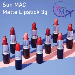 Son MAC Matte Lipstick 3g mịn lì, quyến rũ cuốn hút M2LP - Youngmis.vn
