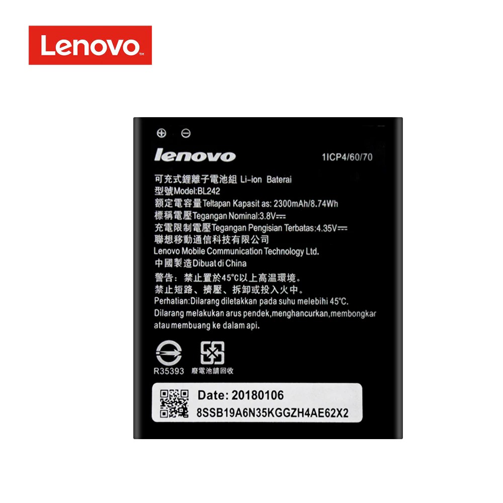 Pin lenovo a2020