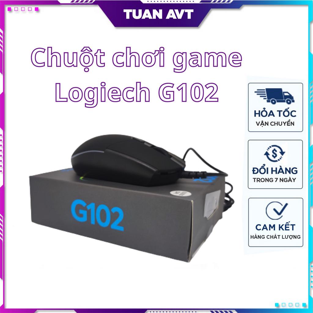 Chuột gaming chuột chơi game logitech G102 Led RGB 8000DPI