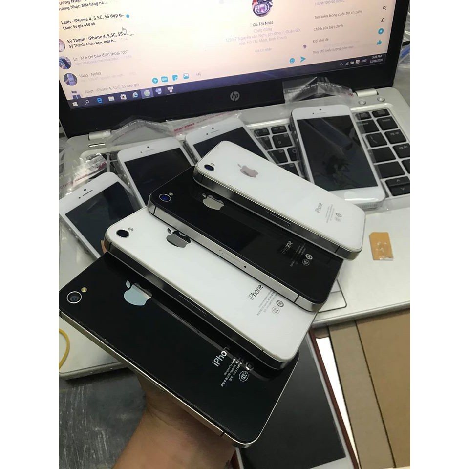 Điện thoại Iphone 4S 16GB Quốc Tế Nguyên Zin Đẹp Keng Full Chức Năng