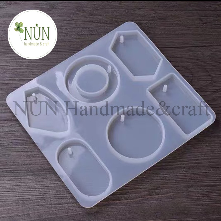 Khuôn Silicon Bảng Mặt 2D - 6 Mặt Cỡ Lớn