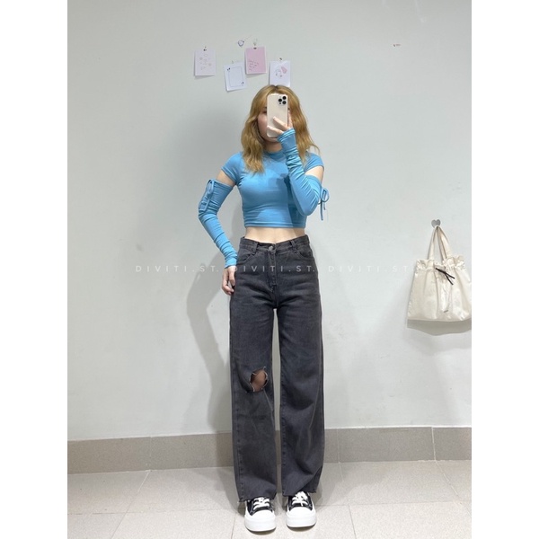 QUẦN JEANS MOON ĐEN