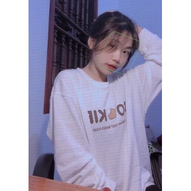 Áo Sweater Trắng In Bánh Cookie, Áo Sweater Dày Dặn Siêu Xinh Hot Trend Anne Boutique Mã 594