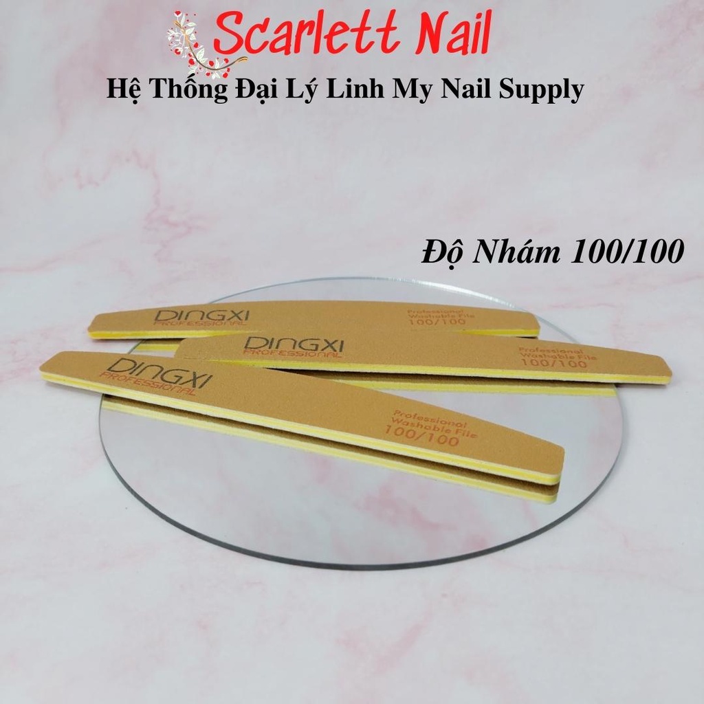 Dũa da bò Dingxi 100/100 - chuyên phá móng bột đắp móng gel móng giả