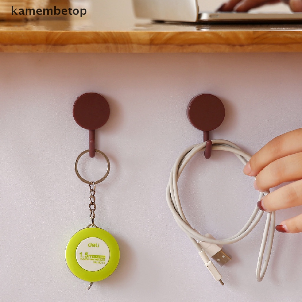 Set 10 Móc Treo Quần Áo Gắn Tường Không Cần Đục Lỗ