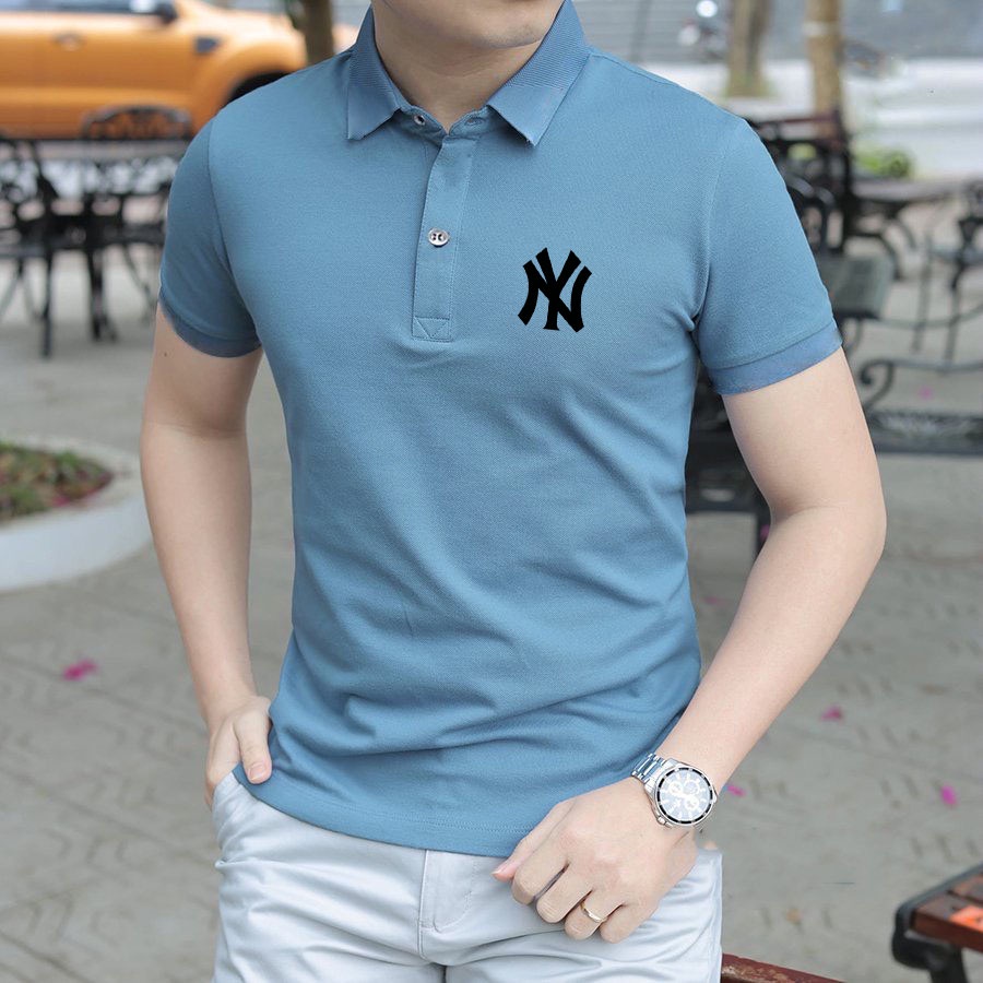 Áo thun polo NY vải thun lạnh cao cấp