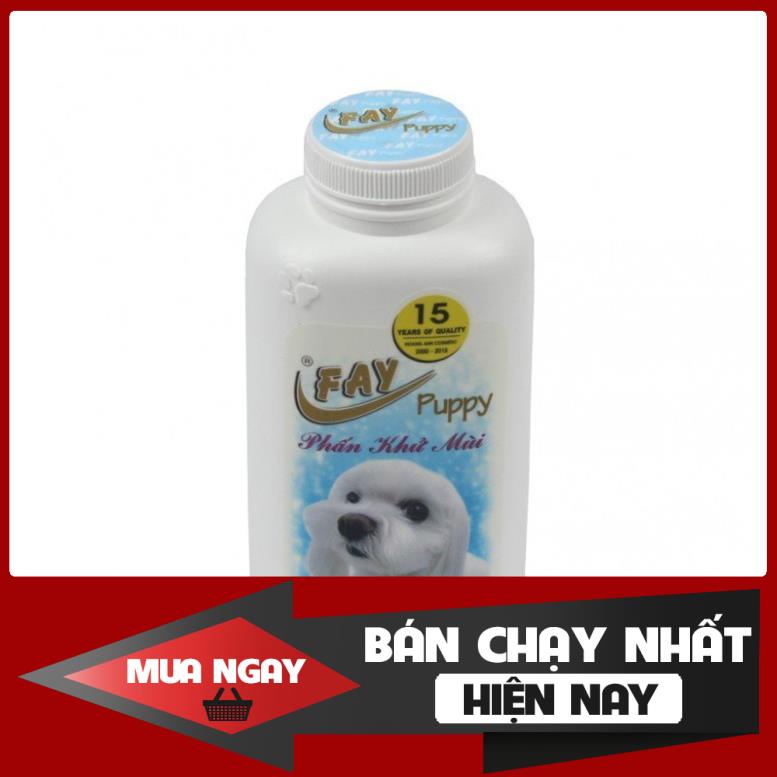 [❌GIÁ SỈ❌] FREESHIP ĐƠN 50K_ Phấn tắm khô Fay khử mùi cho chó mèo 120g ❤️