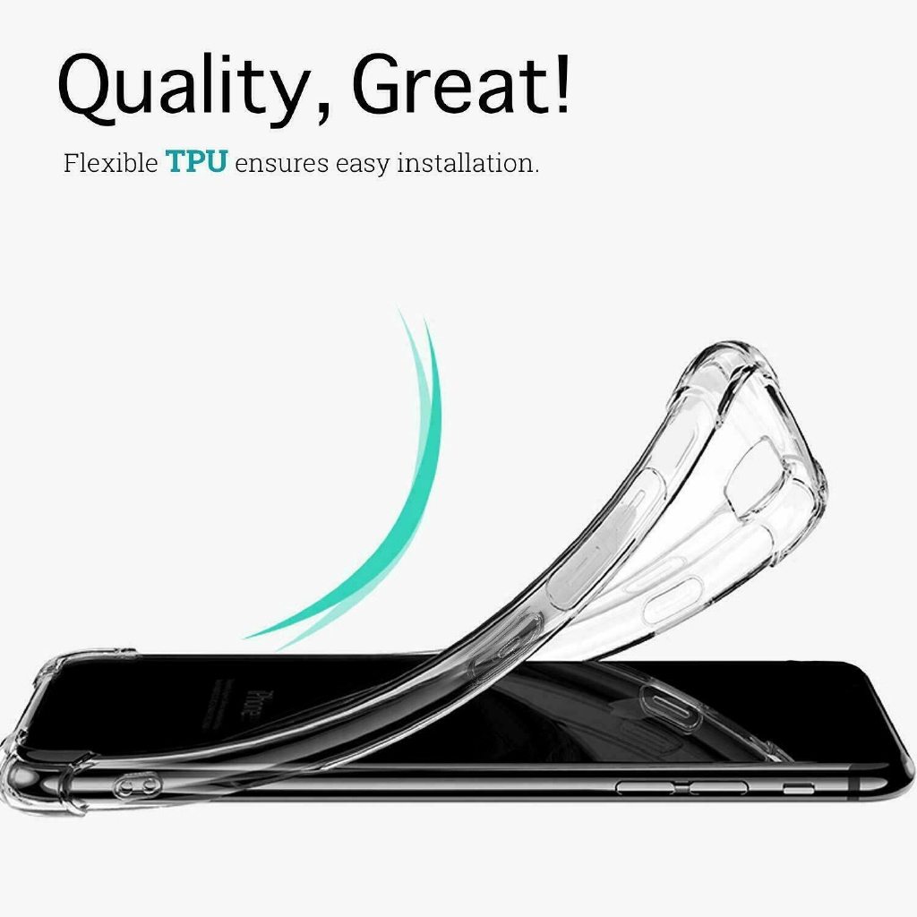 Ốp điện thoại silicon TPU trong suốt chống sốc cho Samsung Galaxy S10 S10 Plus S10Lite