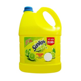 NƯỚC RỬA CHÉN SUNLIGHT CHANH 3.8KG