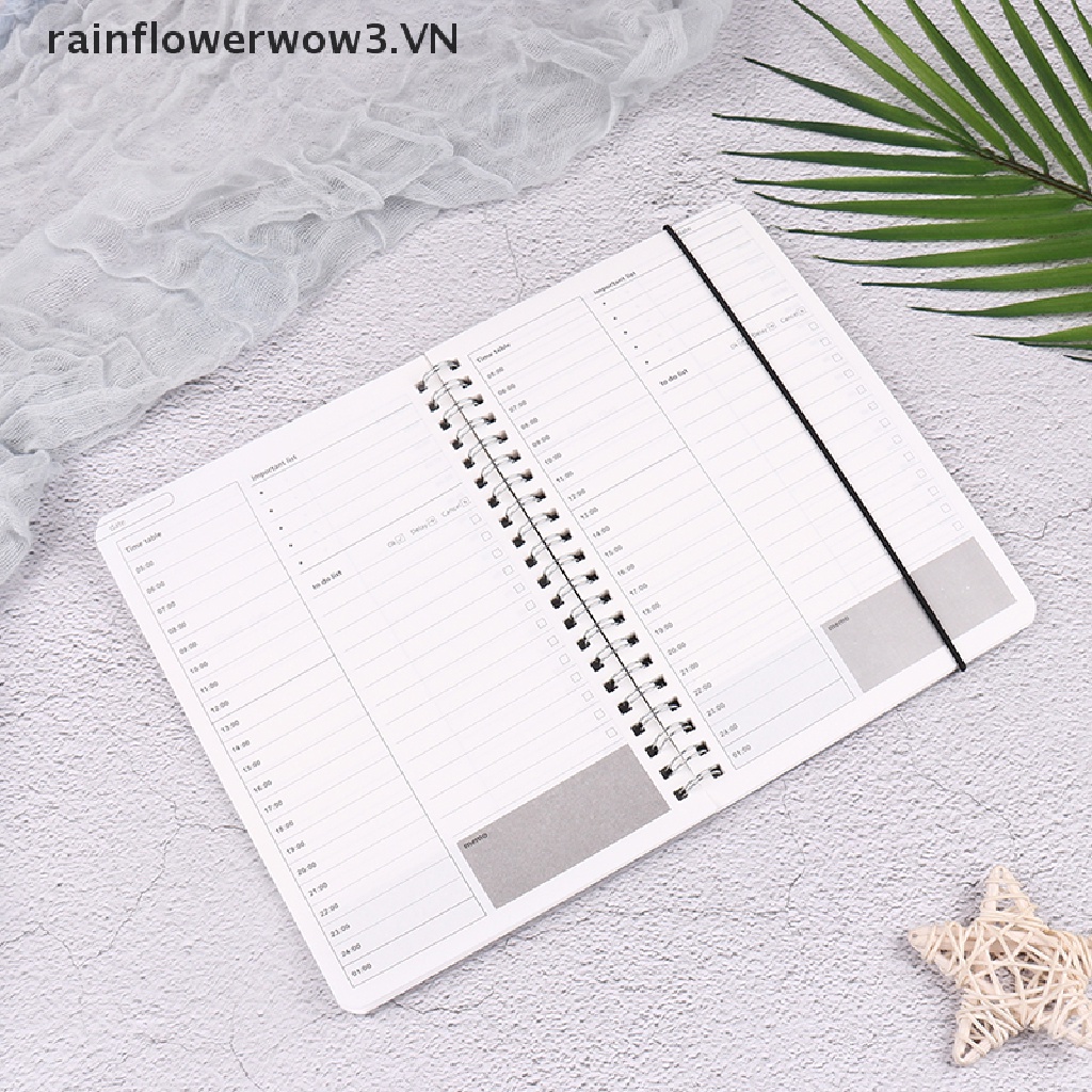 Sổ Tay Lên Kế Hoạch Hàng Ngày 2021 Agenda Dạng Xoắn Ốc