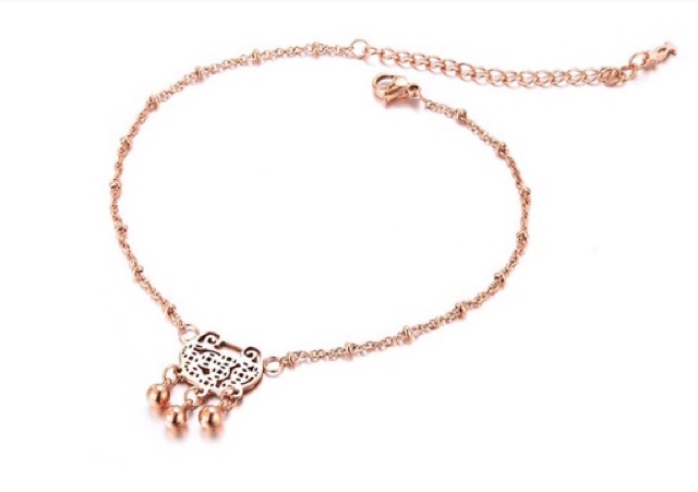 Lắc chân titan nữ kim tiền LCZ133 | BigBuy360 - bigbuy360.vn