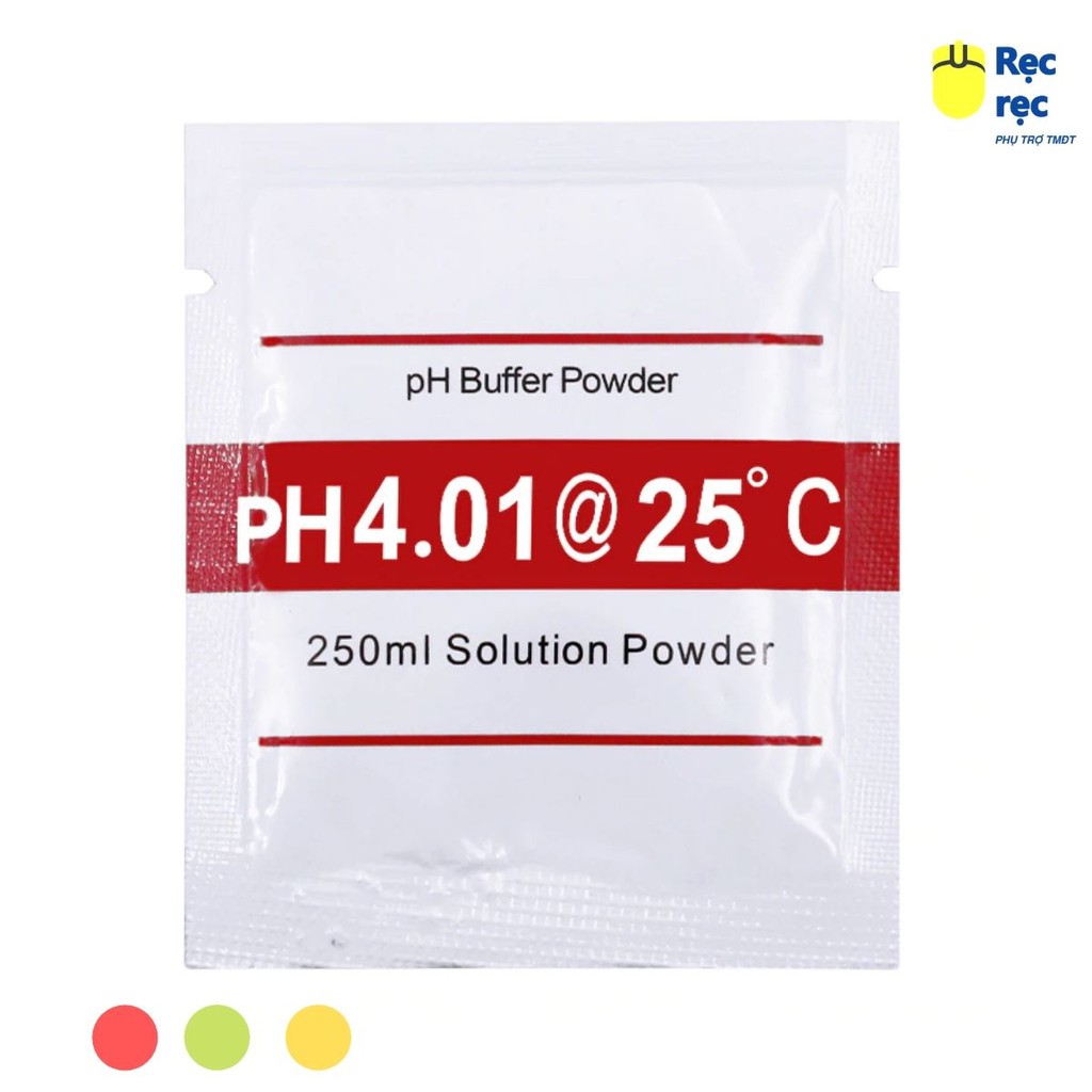 Bộ 3 Gói bột hiệu chỉnh độ PH 4.0 6.86 và 9.01