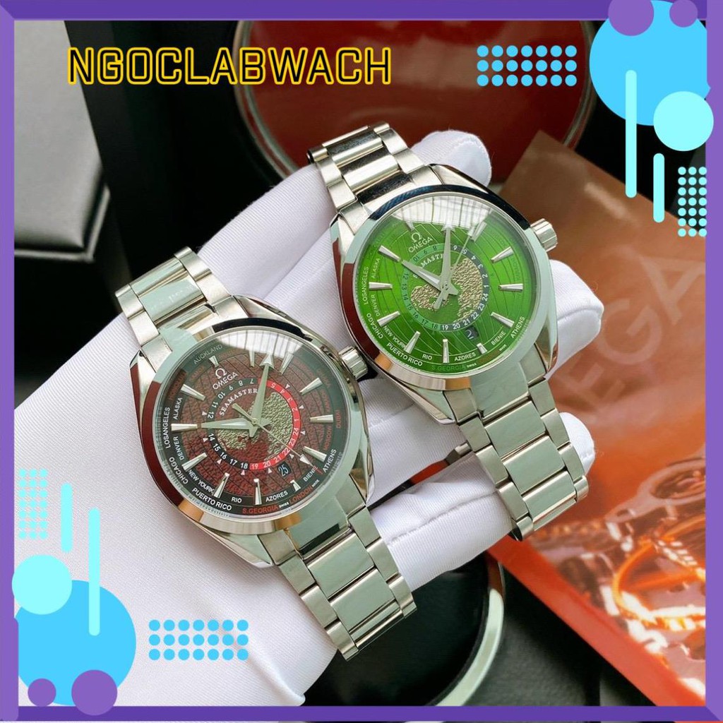 Đồng Hồ Nam OMEGA SEAMASTER Sành Điệu Chạy Cơ Tự Động Size 42mm NGOCLABWACH36