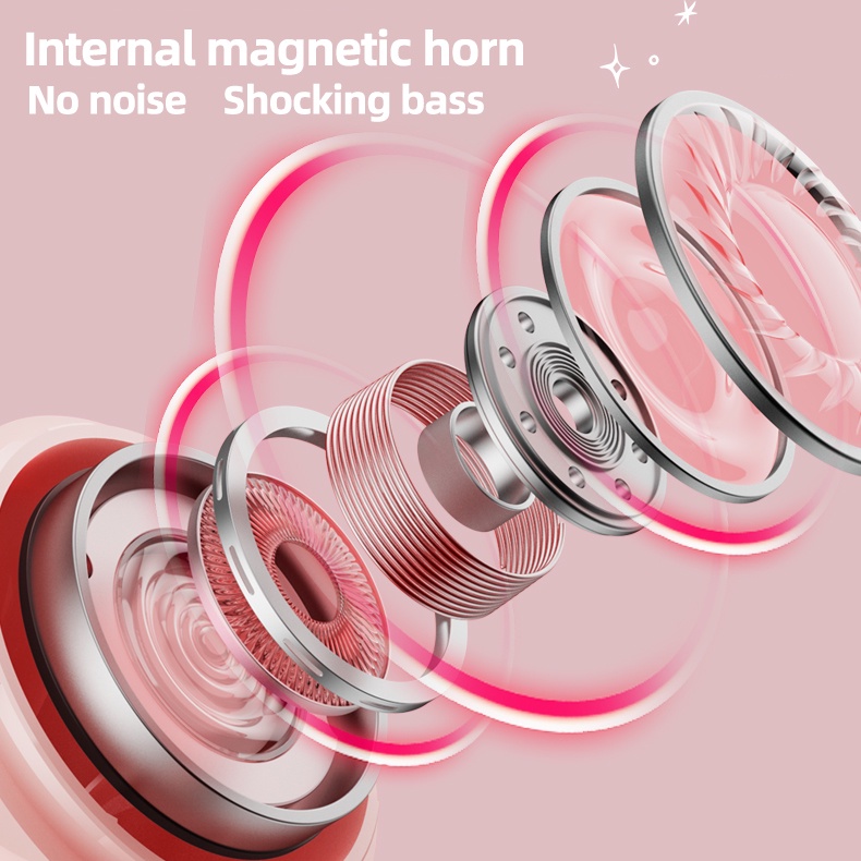 Tai nghe Bluetooth 5.3 không dây chống ồn có mic LK-21 phong cách thể thao Disney