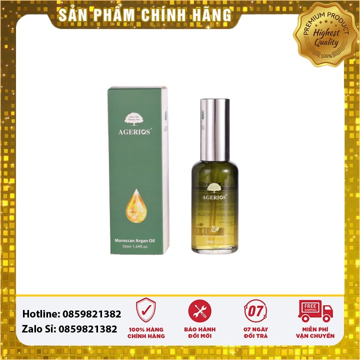 Tinh dầu dưỡng tóc agerios 50ml-100ml