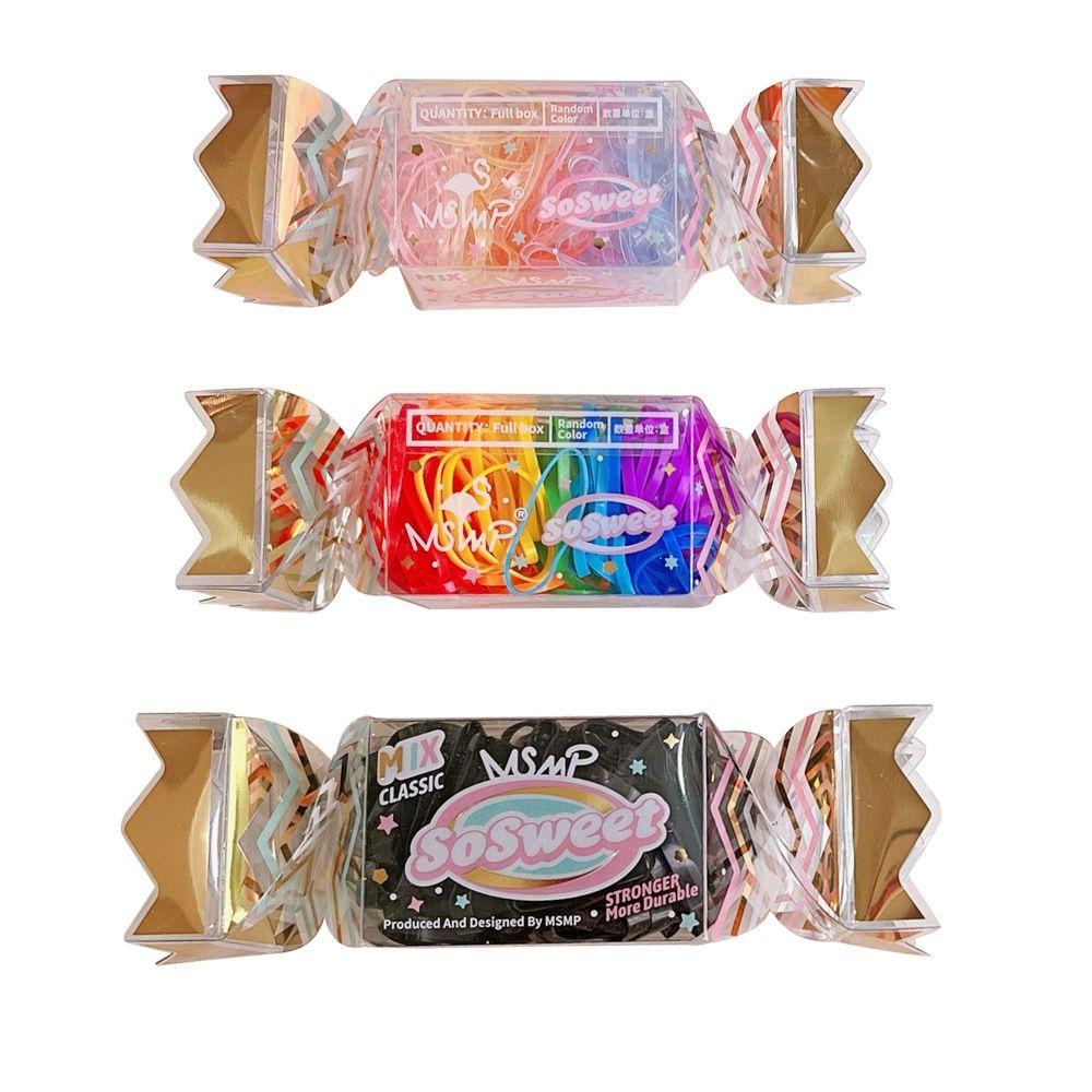 Dây Cột Tóc Cao Su 15H Màu Sắc Ngọt Ngào Phong Cách Hàn Quốc Cho Bé Gái