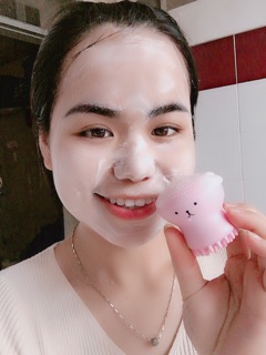 [SALE] Cọ rửa mặt bạch tuộc BT15