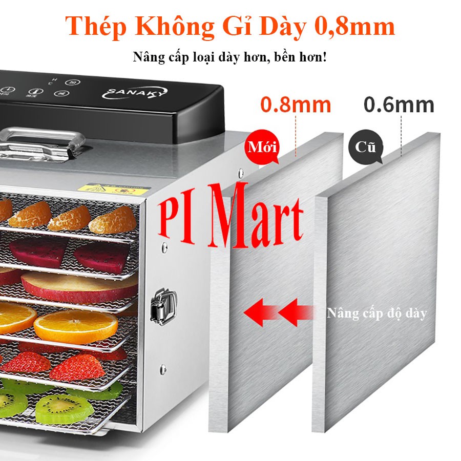 Máy Sấy Thực Phẩm Mini SANAKY LT28 | Máy Sấy Hoa Quả - SANAKY LT28