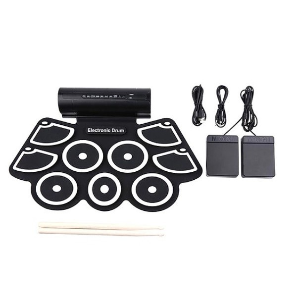 Bộ Trống điện tử DRUM KIT Konix INow Portable MD760 - Hỗ Trợ Kết Nối Máy Tính