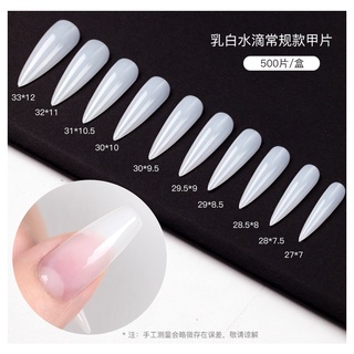 Móng Úp Nhọn Cao Cấp | Hộp 500 Móng