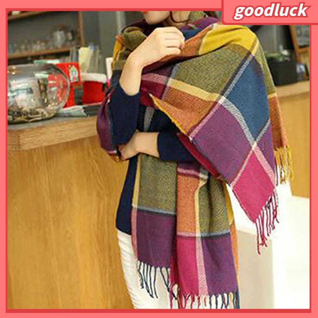 Khăn Choàng Nữ, Dài, Rộng, Ấm Áp, Thời Trang Mùa Đông