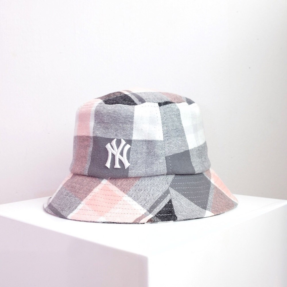 Nón bucket chính hãng, mũ bucket kẻ Hàn Quốc cá tính - TẶNG KÈM HỘP CHÍNH HÃNG