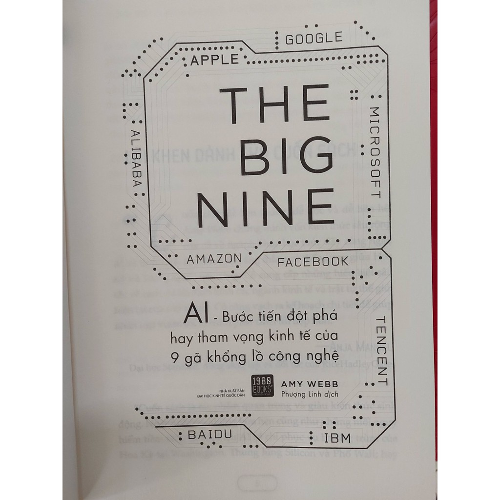 Sách - The Big Nine - Amy Webb