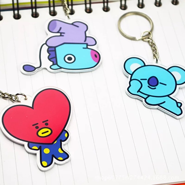 Móc khoá Mica BT21 BTS