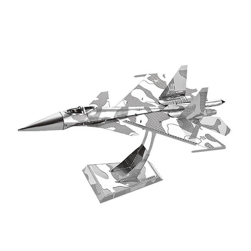 Mô Hình Lắp Ghép kim Loại 3D Máy Bay SU-34