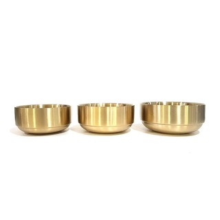 Bát Màu Đồng 2 Lớp Hàn Quốc ( 이중탕기)