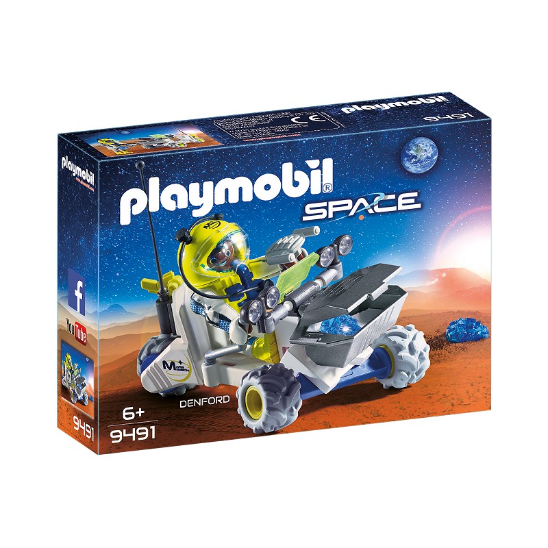 [Mã BMBAU50 giảm 7% đơn 99K] Đồ chơi mô hình Playmobil THIẾT BỊ THÁM HIỂM SAO HỎA