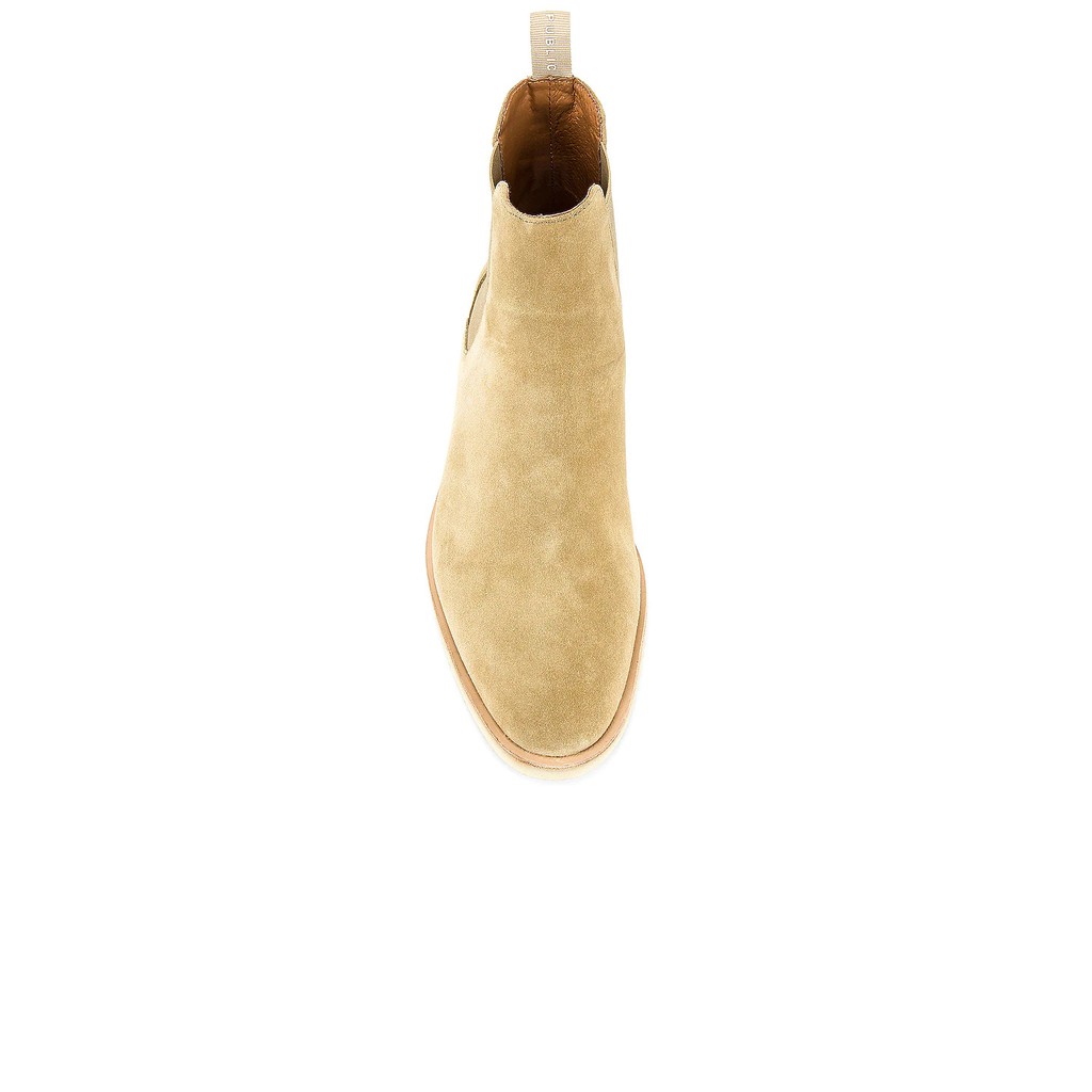 Giày Chelsea Boots nam SN06 màu Tan cao cổ da lộn đế cao cá tính năng động trẻ trung | BigBuy360 - bigbuy360.vn