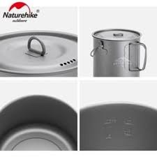 Nồi dã ngoại Titanium NatureHike NH18T101-A | NH18T202-B | NH18T303-C