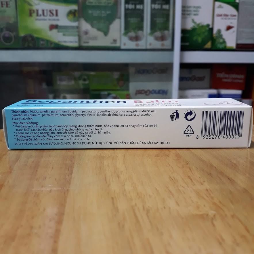 Kem chống hăm Bepanthen Balm dạng kem mỡ - tuýp 30g