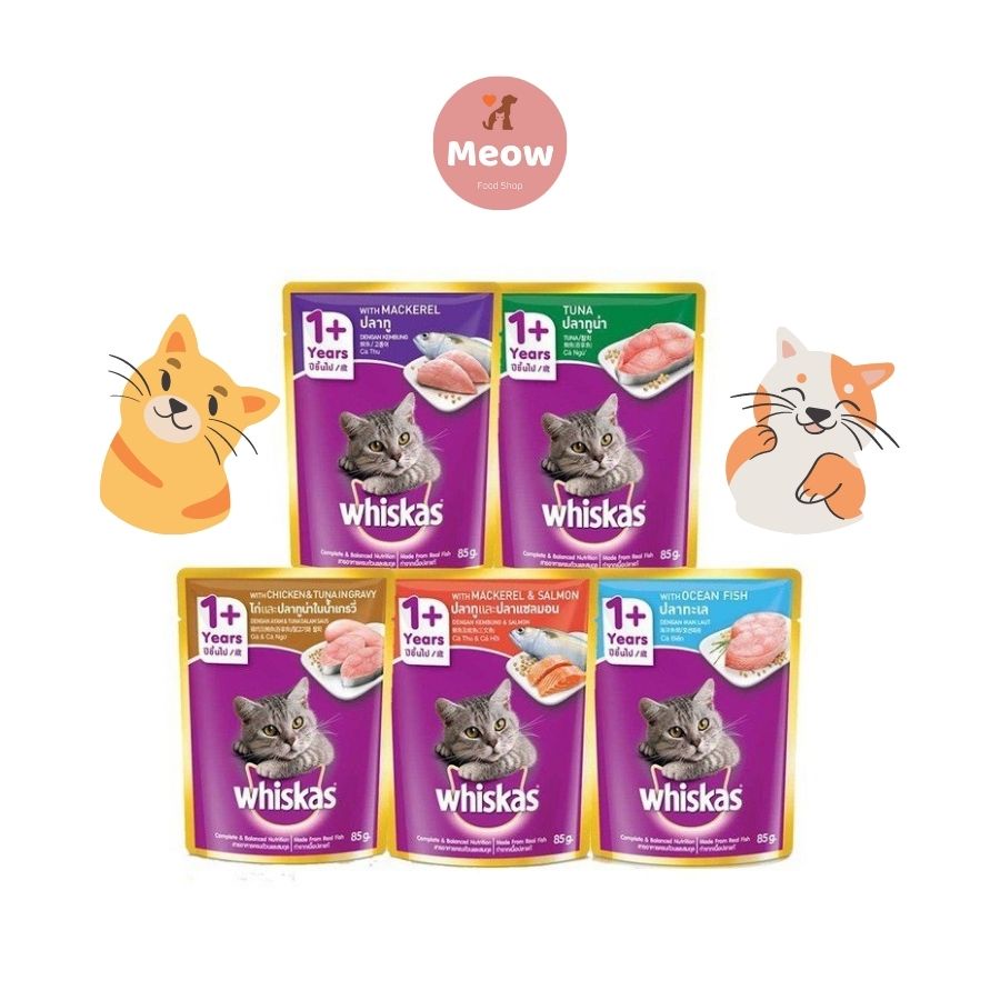Pate cho mèo Whiskas 80g/túi
