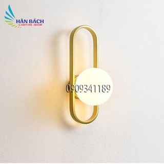 Đèn tường hanbachlighting kiểu dáng hiện đại, sang trọng - kèm bóng led chuyên dụng.
