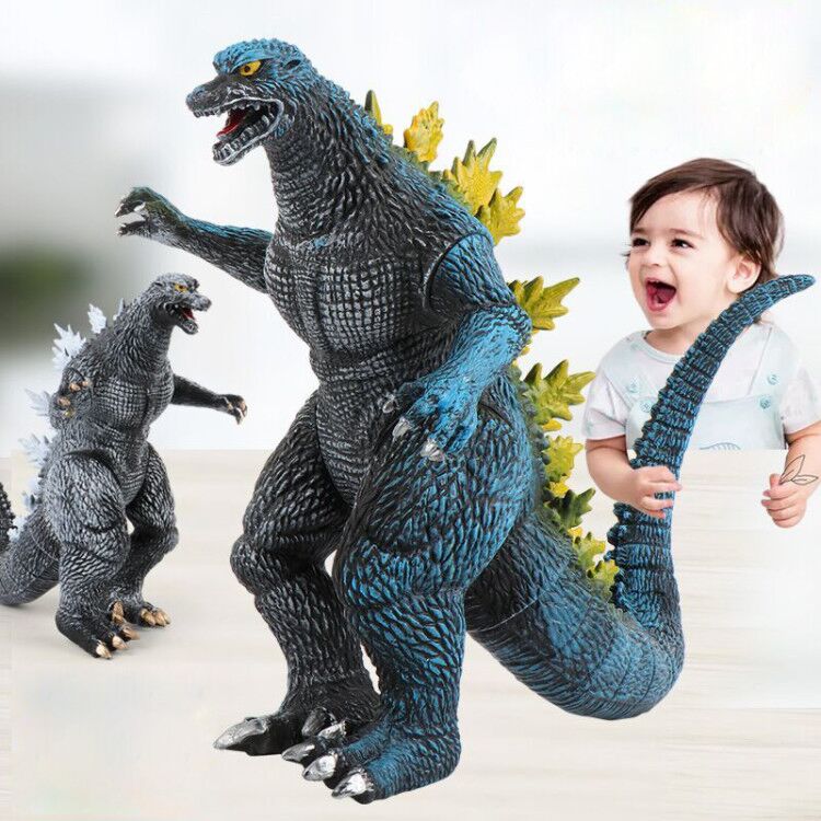 Mô hình Godzilla làm bằng cao su mềm dành cho bé