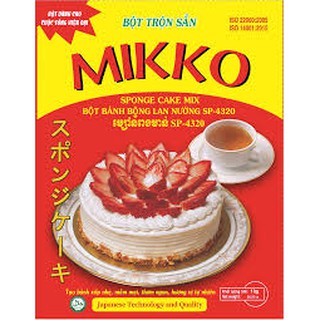 Bột trộn sẵn nướng bánh gato Mikko 1kg cực ngon, cực dễ